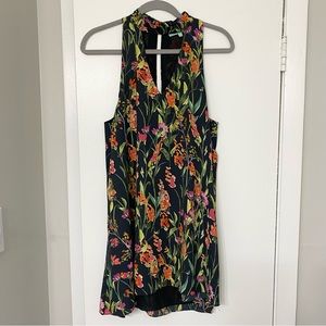 Karlie multicolor floral mini dress